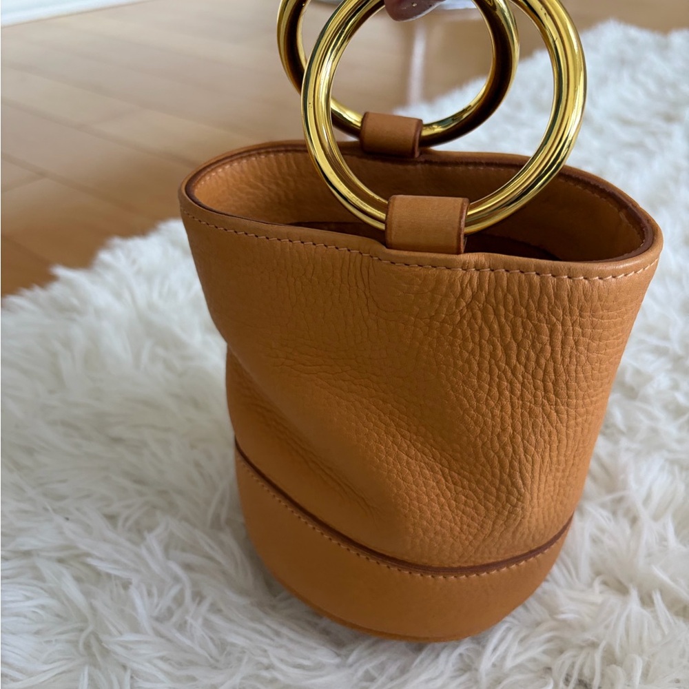 Simon Miller Caramel Leather Accent